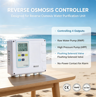RO-2-2 Vollautomatische RO-Pumpensteuerbox Intelligenter Umkehrosmose-Controller ABS CE RoHS