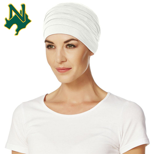 Gorro de Spandex personalizado para <span class=keywords><strong>mujer</strong></span>, gorros de quimio, gorro liso en blanco con cúpula de cáncer, gorros <span class=keywords><strong>blancos</strong></span>, gorros coloridos de punto para niña - Product Image 5