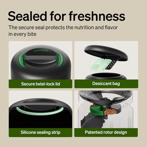 Comedero Automático Inteligente y Portátil para Mascotas, Control por Aplicación, Batería Recargable, Pantalla LCD, Diseño sin Olores, para Perros y Gatos, Alimentación en Interiores - Product Image 3