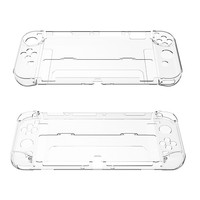 Funda protectora antideslizante para Nintendo Switch, funda transparente de PC para mando de juegos Oled, venta al por mayor de fábrica