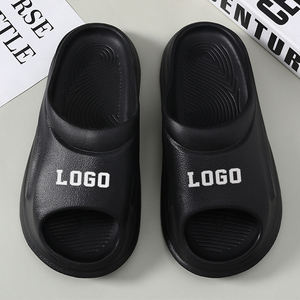 Nouveau modèle Sandales de sport unisexes en mousse EVA pour hommes avec motif de logo imprimé personnalisé Pantoufles à glisser - Product Image 3