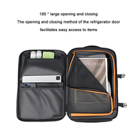 Sac à dos de voyage HAIBOWY extensible multi-poches grande capacité pour ordinateur portable avec compartiment à chaussures indépendant et séparation sec/humide