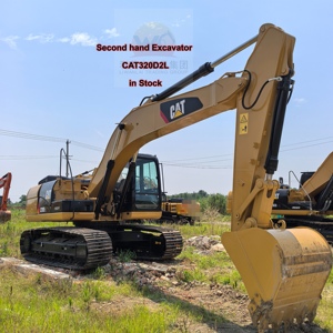 รถขุดมือสอง CAT 320D2L ขนาด 20 ตัน ระบบไฮดรอลิก แบบตีนตะขาบ บุ้งกี๋ขุดขนาด 0.32 ลบ.ม. อุปกรณ์ก่อสร้างสำหรับงานขุด พร้อมใบรับรอง CE และ EPA มีสินค้าในสต็อก - Product Image 1