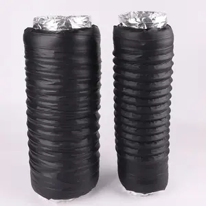 Conduit d'air flexible en aluminium double couche de 6 "X 10m pour tuyau d'aération