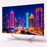 I3/I5/I7/I9 OEM 32 Inch FHD DDR4 256/512GB SSD dengan Wifi Layar LCD Melengkung All in One PC AIO Komputer untuk Bisnis, Game, Belajar