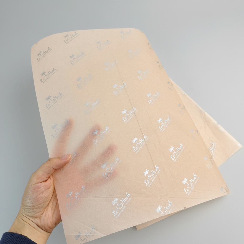 Wholesale Custom Printed Branded Packaging Paper for Apparel Packaging