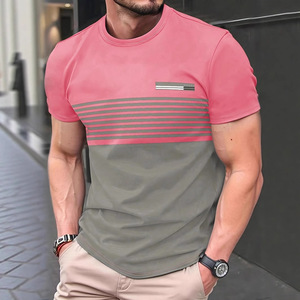 T-shirt décontracté TUME, nouvelle collection, imprimé numérique 3D, manches courtes, coupe ample, séchage rapide et respirant - Product Image 2