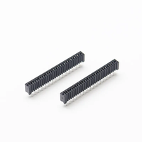 Conector FPC Recto de 1.0mm de Espaciado y 4.8mm de Altura, Tipo B, Doble Contacto, Tipo SMT, Conector FPC de Doble Contacto Tipo L