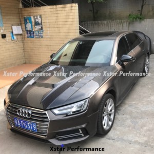 Capot de capot ventilé en Fiber de carbone de Style Performance Xstar pour <span class=keywords><strong>Audi</strong></span> A4 B9 B9.5 B10 <span class=keywords><strong>S4</strong></span> RS4 - Product Image 2