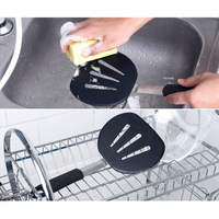 Spatule en silicone pour la cuisson des crêpes, ustensiles de cuisine, de haute qualité, résistant à la chaleur, cuisson réutilisable
