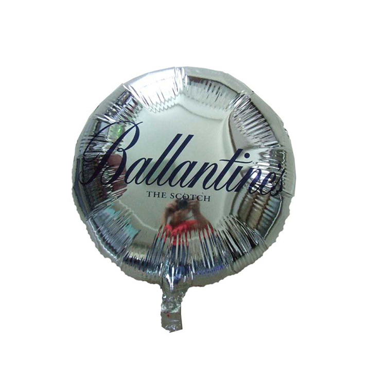 Adapté aux besoins du client d'hélium d'hélium de forme de 18 pouces feuille mylar ballons