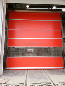 Automatic PVC High-Speed Fast Roller <strong>Shutter</strong> Door <strong>Rolling</strong> up Door Garage Door Radar Infrared Sensor <strong>GI</strong> Stainless Steel Frame - Product Image 3