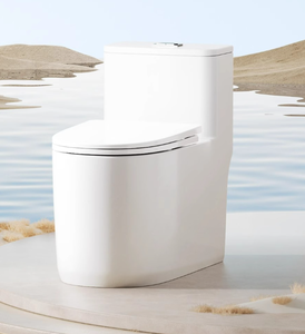 สุขภัณฑ์ชิ้นเดียวแบบมีบิเดต์ ระบบกดน้ำสองปุ่ม วัสดุเซรามิก - Product Image 2
