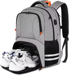 Sac à dos <span class=keywords><strong>de</strong></span> voyage d'usine avec compartiment à chaussures, tendance, personnalisé, pour le <span class=keywords><strong>sport</strong></span> et la gym en extérieur - Product Image 1
