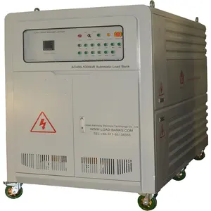 Permanent AC resistive load bank for gas turbine generator testing