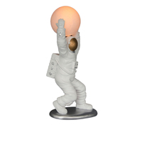 Spaceman en résine Offre Spéciale/statue d'astronaute/figure maison/boutique ornements de décors intérieurs/extérieurs