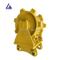 Roue compacteuse haute performance pour excavatrice, idéale pour le remblaiement de fossés et la préparation des sous-sols routiers, compatible avec SH120 ZX60 ZX120 ZX160