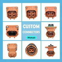 Connecteur haute tension d'origine Kingsignal PEV800-P2SN1-C08N, fiche 2 broches + HVIL 800V DC 150A