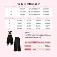 Costume de danse de scène contemporaine pour enfants 6-16 Performance Wear Girls Training Dancewear Liturgical Louange Lyrical Dance Dresses