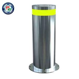 Capuchons de borne décoratifs d'extérieur en acier inoxydable 304 avec design bombé, diamètre 219 mm, réfléchissants, homologués M40 pour l'impact lumineux - Product Image 1