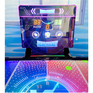 เครื่องเล่นเกมฮอกกี้อาร์เคดแบบหยอดเหรียญ สีน้ำเงินและสีแดง รุ่น Multi Ball <span class=keywords><strong>REBO</strong></span> สำหรับศูนย์เกมในร่ม - Product Image 4