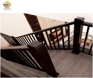 Hiện đại ngoài trời nhôm lan can lan can khung giá cho cầu thang & Hàng rào lan can hệ thống cho ban công cầu thang bệnh viện & Mall - Product Image 6