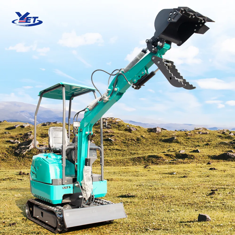 China Farm Gebruikte Digger Crawler Mini Graafmachines 2,5ton 2 Ton 3.5 Ton 1 Ton 3 Ton Graafmachine