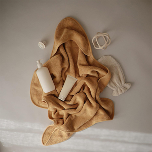 Cotone organico per bambini asciugamano da bagno con cappuccio per bambini accappatoio <span class=keywords><strong>poncho</strong></span> asciugamano per bambini accappatoio per bambini bambini telo mare con cappuccio <span class=keywords><strong>poncho</strong></span> - Product Image 6