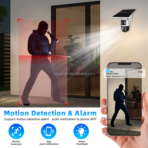 Hongnaer 6MP 7/24 ghi lại ống kính kép 36x <span class=keywords><strong>Zoom</strong></span> năng lượng mặt trời an ninh không dây CCTV PTZ <span class=keywords><strong>camera</strong></span> UBOX ngoài trời wifi 4 gam Sim Thẻ năng lượng mặt trời máy ảnh - Product Image 6