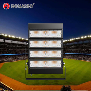 ไฟสนามฟุตบอล LED 160Lm/W 400W 600W 1000W ETL FCC IP66 พร้อมฮูดลดแสงสะท้อน ขายึดปรับได้ ไฟสนามกีฬา LED - Product Image 1