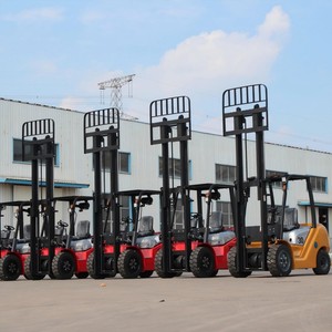 Chariot élévateur à fourche APEXPRO GC-LPF30 3T de haute qualité, alimenté au GPL, avec options de déplaceur latéral et de mât, hauteur de levage 3000-6000 mm, 4 roues, livraison immédiate - Product Image 1