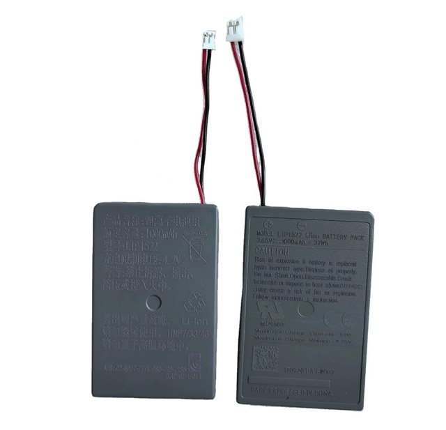 PS4 Battery 800mAh Gray Rechargeable Small Plug Batteries for PS4 Pro Controller Big Plug Replacement Battery for PS4 Controller