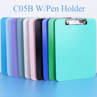 SUNSHING-Carpeta de archivos A4 A5 para oficina y escuela, portapapeles, clip para escribir, enfermera, organizador de almacenamiento, soporte para archivos
