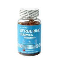 Gummies Complexe de Berbérine HCL avec Chardon-Marie et Cannelle de Ceylan pour un Métabolisme Sain du Glucose et l'Énergie OEM ODM
