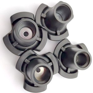 Couvre-pied triangulaire Cleye pour bâton de randonnée, diamètre intérieur 19 mm, en alliage d'aluminium, antidérapant, accessoire pour bâton de randonnée - Product Image 3