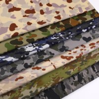 Tissu Ripstop NYCO tissé durable et respirant NC5050 Camouflage urbain moderne en nylon et coton pour uniformes et sacs