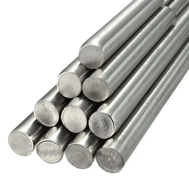 Tige métallique en acier inoxydable, vente en gros, 20mm, 30mm, 50mm, 60mm, Ss 201, 304, 321, 316, barre ronde laminée à chaud