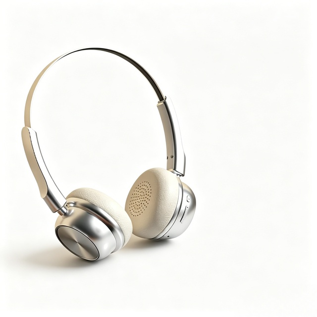Retro Style Wireless Headphones, ENC Noise Cancelling BT 5.3 with Custom App Control