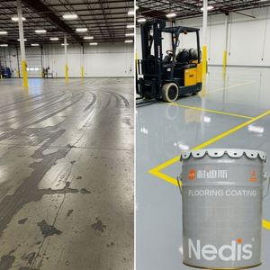 Epoxy Liquid Floor Paint <b>Clear</b> Coat Finish High Brightness Enhanced Wear & Scratch Resistance Brush Application - Product Image 6