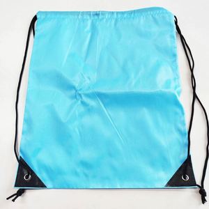 Bolsa con Cordón Ajustable de Nailon 210D Resistente con Logotipo Personalizado, Mochila con Cordón y Estampado de Una o Dos Caras - Product Image 4