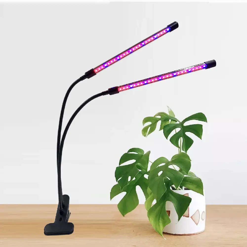 EVERIGNITE Vollspektrum-Pflanzenwachstumslampe LED Pflanzenwachstums-Clip-Lampe für Indoor-Pflanzen