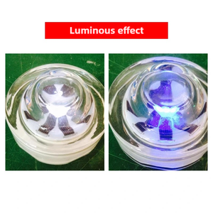 3M de démarcation d'autoroute réfléchissante temporaire double face bleu rouge réfléchissant lueur clignotant solaire goujons de route pour les routes - Product Image 3