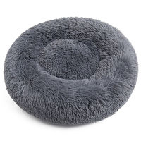 Lit pour animaux de compagnie en peluche longue, lit chaud pour chien et chat en hiver, tapis doux pour animaux de compagnie, coussin pour chiens et chats, accessoires pour animaux de compagnie