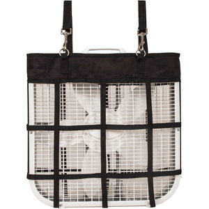 Stable Fan <b>Bag</b> 51x51cm Blue Webbing Hanging <b>Net</b> For Equestrian Performance Terrace - Product Image 3