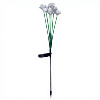 Lampu Taman Tenaga Surya Bentuk Bunga, Tahan Air, Suasana Kembang Api, Lampu Dandelion