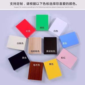 Mesa de centro minimalista moderna con tablero de madera artificial, muebles duraderos para sala de estar, uso para adultos y personas mayores - Product Image 4