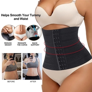 3076 donne vita Cincher Body Shaper perdita di peso corsetto addominale modellazione cintura Sport cintura allenamento più sottile sudore bruciagrassi - Product Image 5