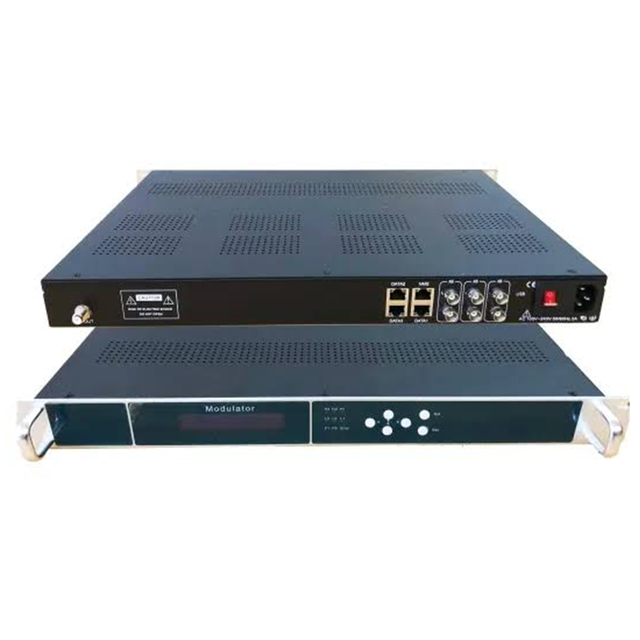 IPTV 8 ports rf channels isdbt modulator
