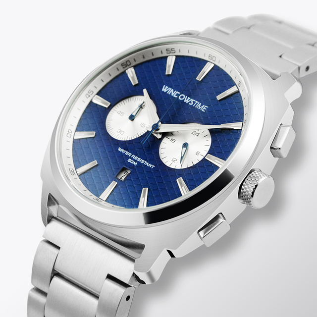 Hot Business Multi-function Stainless Steel Quartz Watches Men Waterproof Luxury Ultra-thin Simple Pointer Dial