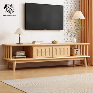 Venta directa de fábrica, mejor precio, personalizable, en stock, dropshipping, nuevo diseño, mesa de TV, mueble de sala de estar, aparador de TV de madera - Product Image 4